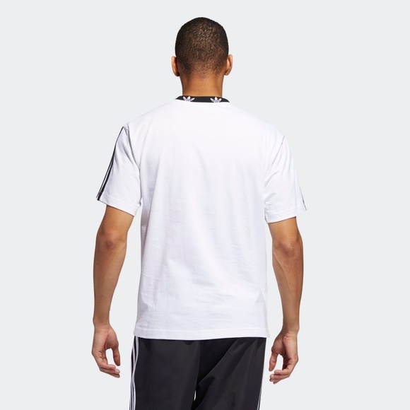 NWOT adidas x UO Trefoil Ribbed Collar Tee - Picture 7 of 13